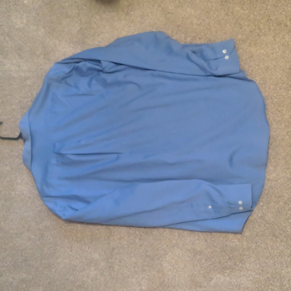 Men's Blue button up dress shirt - Picture 2 of 2